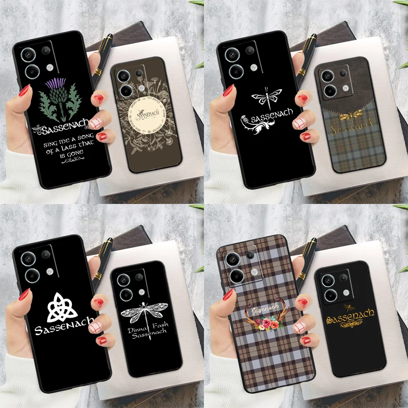 Outlander Sassenach Case For Xiaomi Redmi Note 14 12 11 9 10 13 Pro 9S 10S 11S 12S Redmi 13C 10C 12C 14C Cover