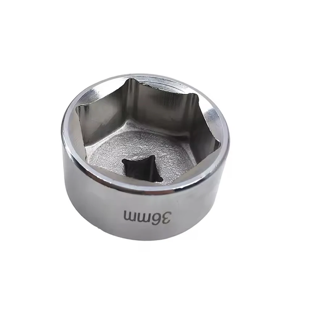 36mm Oil Filter Wrench 36mm Low Profile Socket Tool to Remove Cartridge Style Housing Canister Cap Oil Filter Wrench