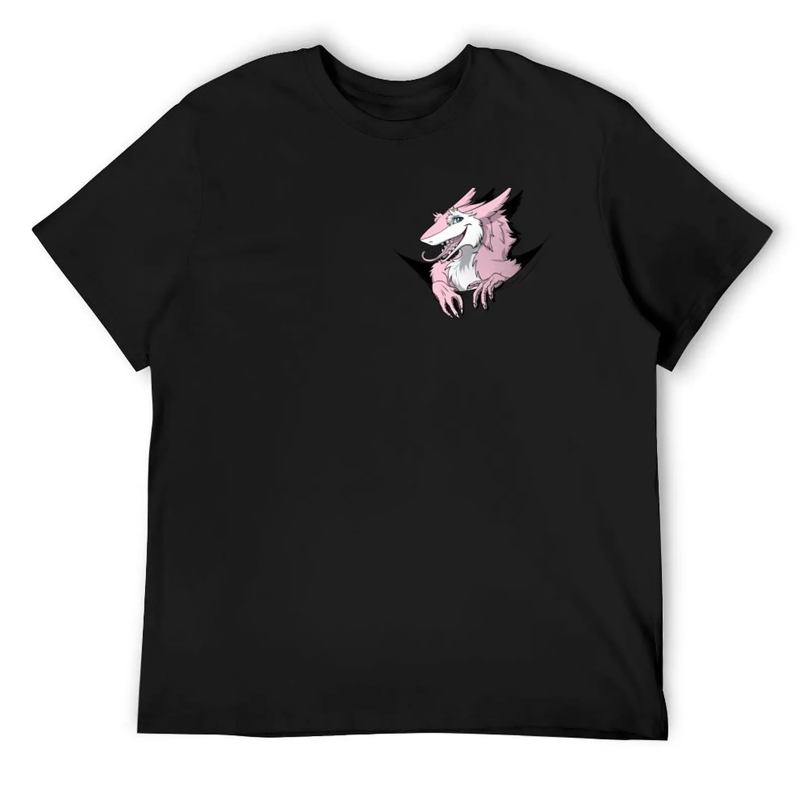Футболка Mew Sergal, объемная бутиковая одежда на день Святого Валентина, винтажная футболка с рисунком, быстросохнущие мужские высокие футболки