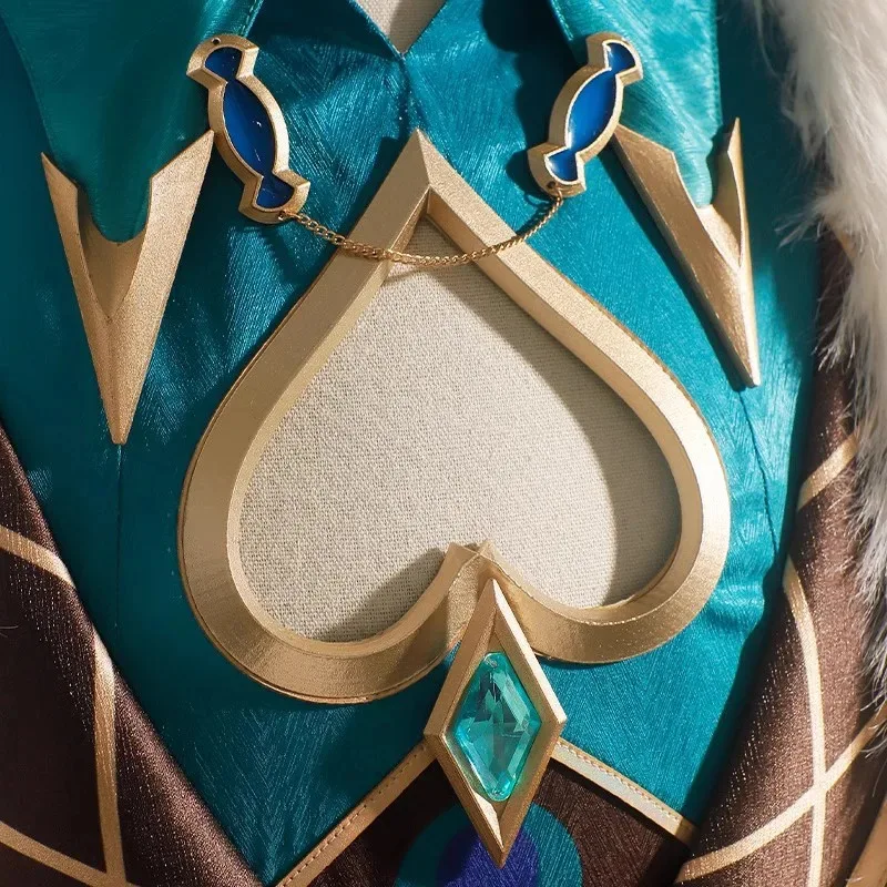 AIAI 2025COS-HoHo Honkai: Star Rail, авантюрин, игровой костюм, великолепная униформа, карнавальный костюм на Хэллоуин, вечерние, ролевые игры