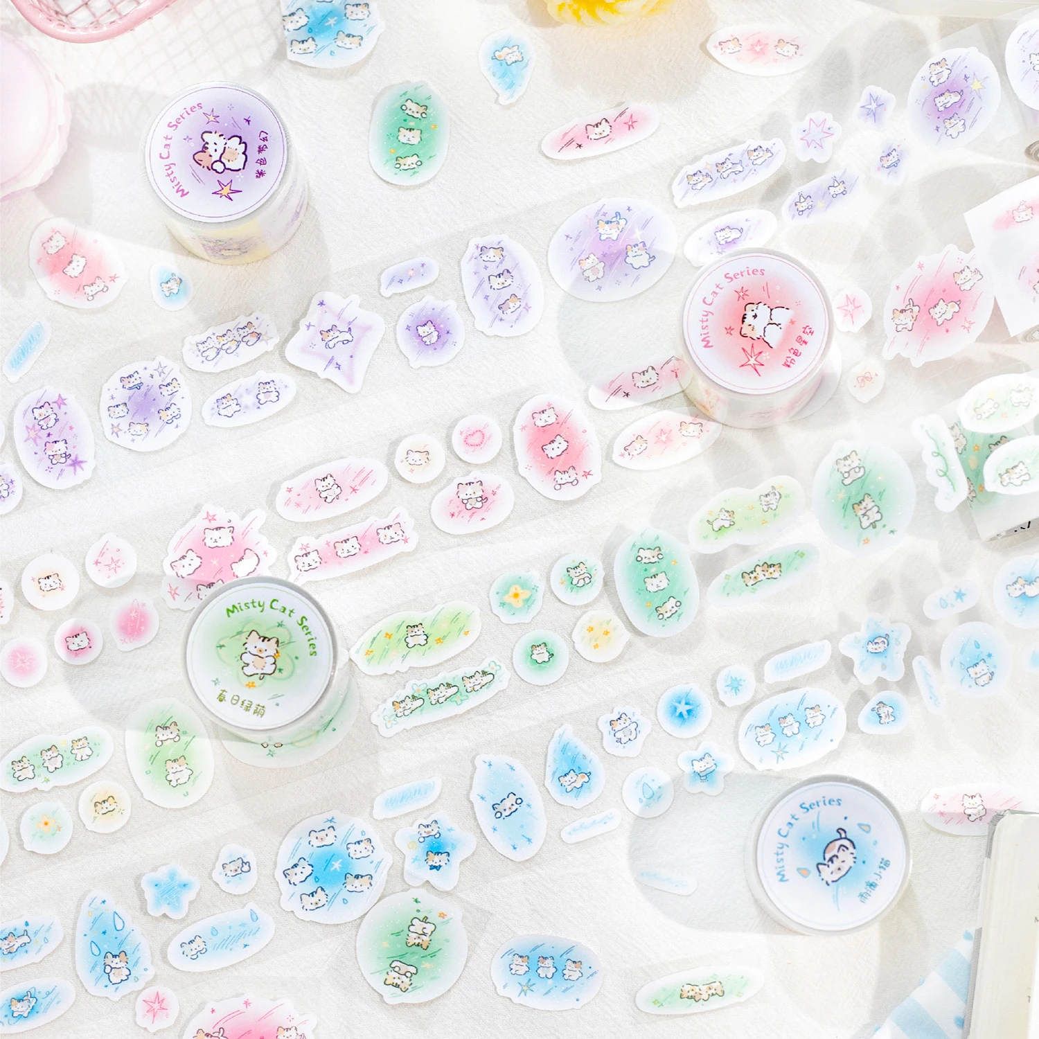 

38mm*2m/Roll Cartoon Washi Tape Decorative Adhesive Tape School Journal Supplies Scrapbooking Kawaii Stationery Masking Tape