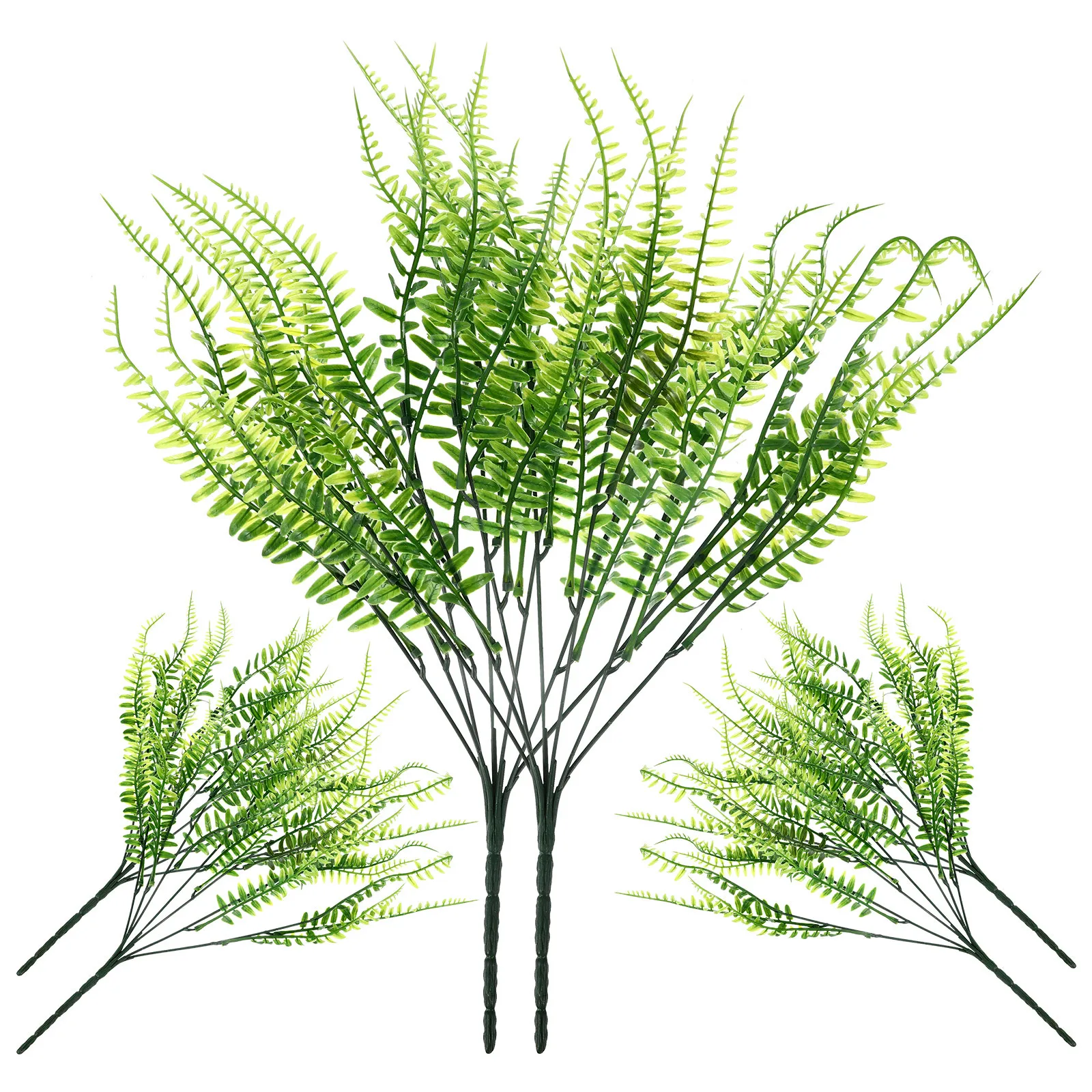 

6Pcs Faux Green Plant Stems Simulation Greenery Picks for Home Decoration Wedding Centerpiece Table Vase Fillers