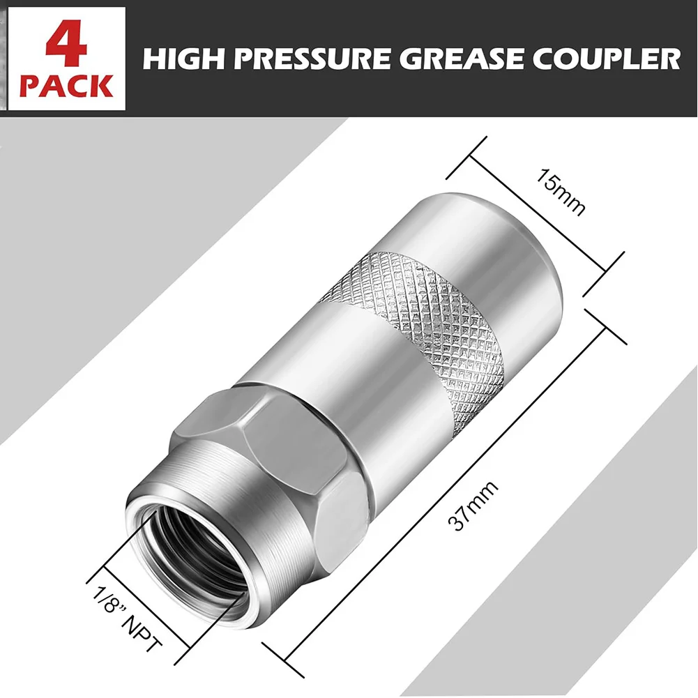 

For Frequent Use As Shown In The Picture Grease Gunn Couplers Heavy Duty Grease Fittings High Pressure Couplers
