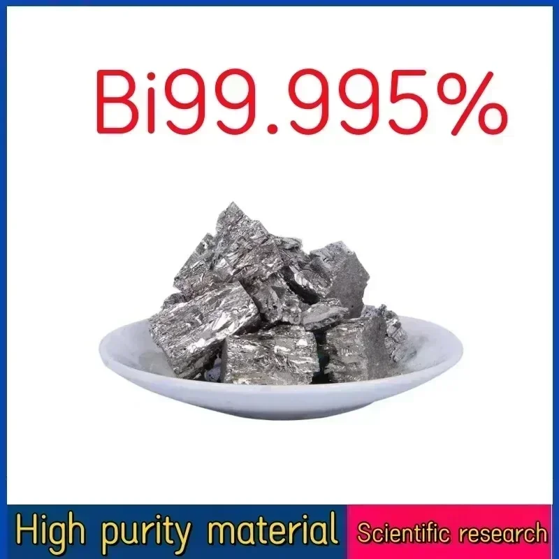 Bloco de bismuto de metal de alta pureza Bi99.995% grânulo de bismuto produção diy pesquisa experimental