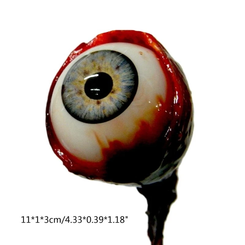 Q39b血まみれの眼球ハロウィーンの装飾リアルな眼球人工眼球ハロウィーンのいたずら小道