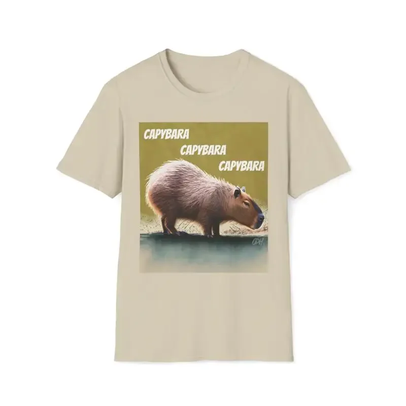 Capybara T Shirt Animal Clothing Rodent Rat