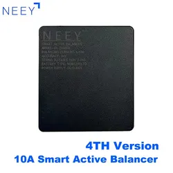 NEEY 10A Smart 1A-10A Active Balance Current Capacitor Balancer 2S To 24S 12V 24V 36V 48V 72V Lifepo4 Li-ion LTO 18650 Battery