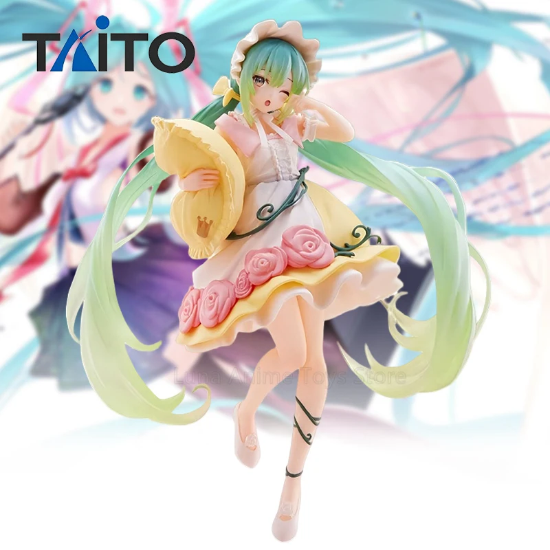 セガオリジナルルミナスタ初音ミクシナモロールヌードルストッパーアニメフィギュア-pvc-モデルコレクション人形子供のおもちゃ女の子ギフト