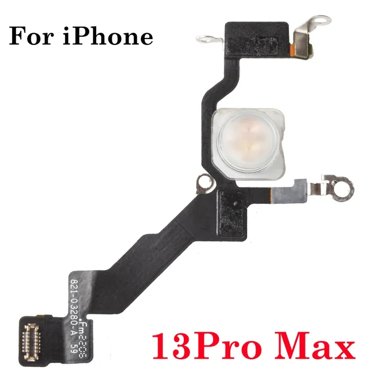 LEDフラッシュライトセンサー,iPhone用,フレックスケーブル,リボン,近接距離アンビエント,iPhone 11,12,13,14 pro max,ミニプラス,バッチあたり10個