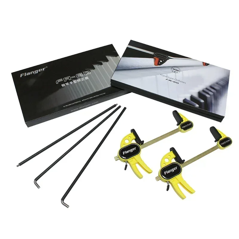 

Flanger FA-60 Piano Hand Gesture Orthoses Wrist Braces Type Gesture Corrector Finger Straightener Tools Musical Instrument Parts