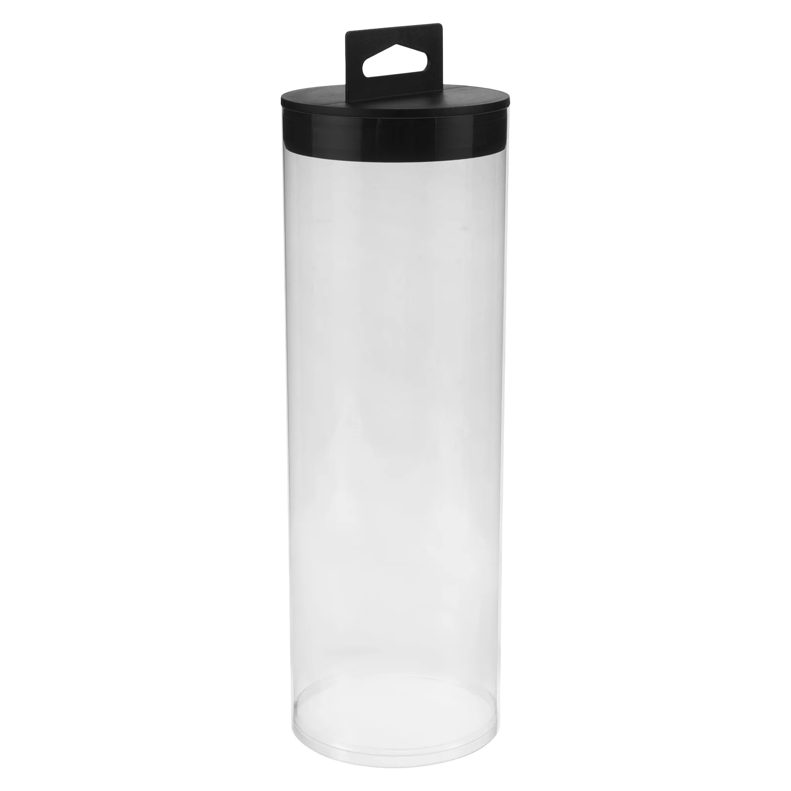 

Tennis Cylinder Plastic Clear Ball Container Tube Lid Tennis Ball Holder Transparent Pickleball Canister Storage