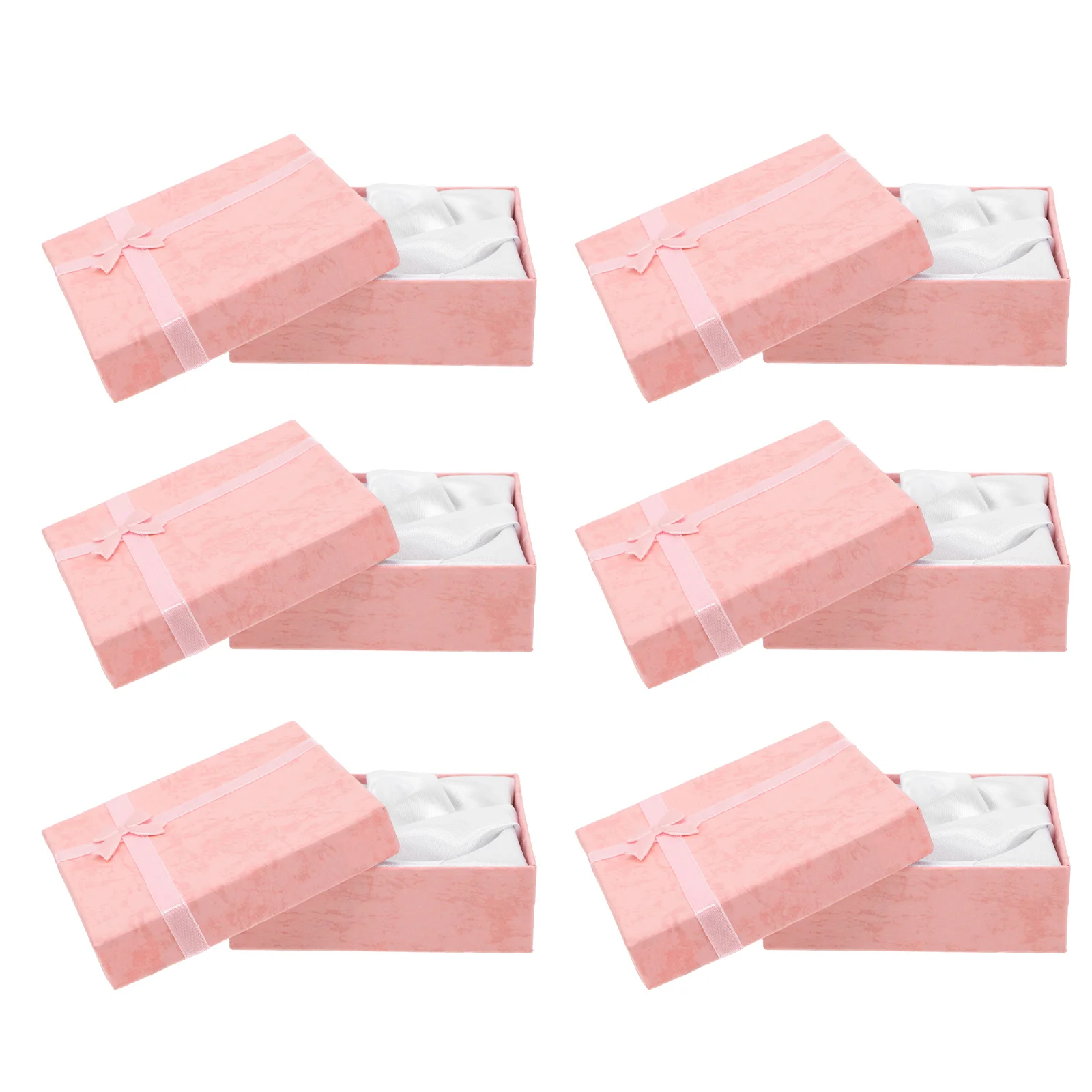 

6 Pcs Vintage Style Jewelry Case Exquisite Storage Vintage Style Gift Box Storage Box Compact Size Sealing Lid Gift Decorative