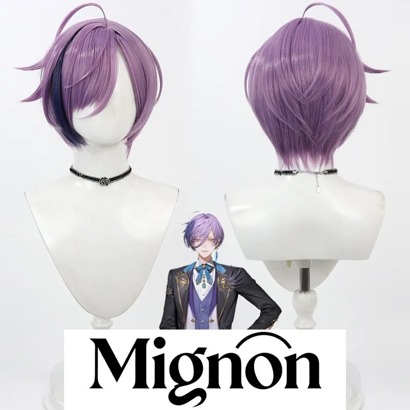 

Nijisanji Sakaki Nashi cosplay wig hot sale Christmas Halloween Wig