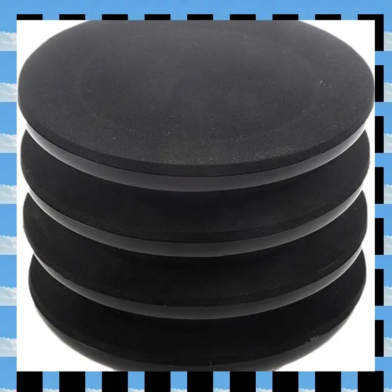 

ABME Piano Caster Cups 20Pcs Palstic Upright Piano Leg Cups Foot Pads Set Upright Piano Accessories(Black)