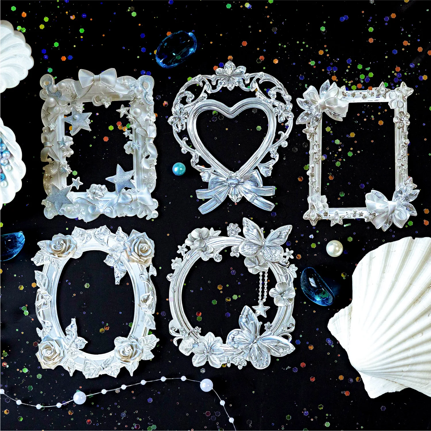 10 stücke 3d Prägung aushöhlen Material Papier für Planer dekorative Hand Konto Kreativität Collage-Karte