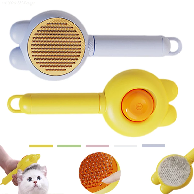 

Pet Hair Remover Brush for Dog Cat Comb Pet Floating Hair Removal Body Care Massage Grooming Supplies Puppy Hairstyles Hairbrush