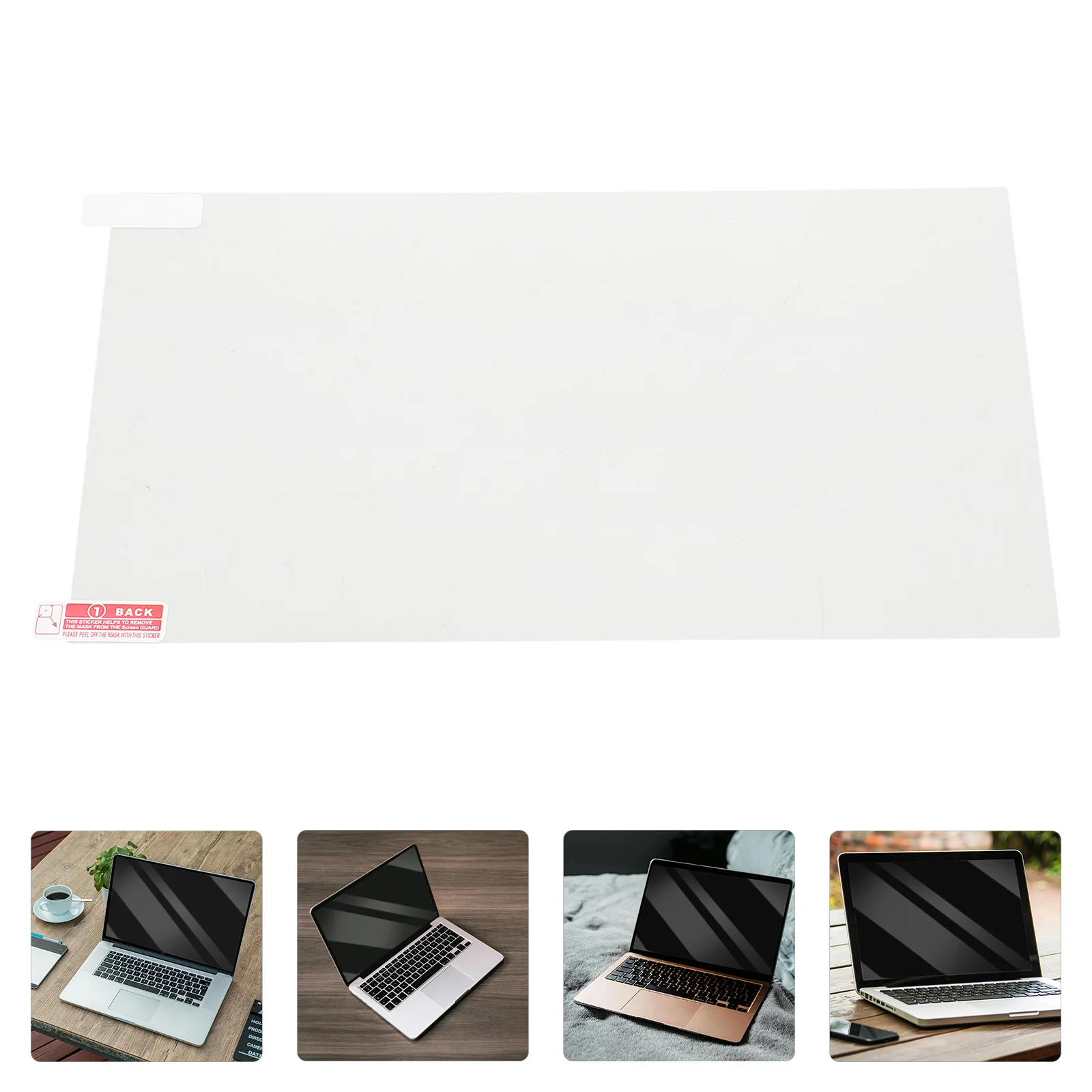 

Laptop Screen Protector High Definition Thin Anti Glare Scratch Resistant Laptop Screen Film 222mmx125mm Anti Fingerprint