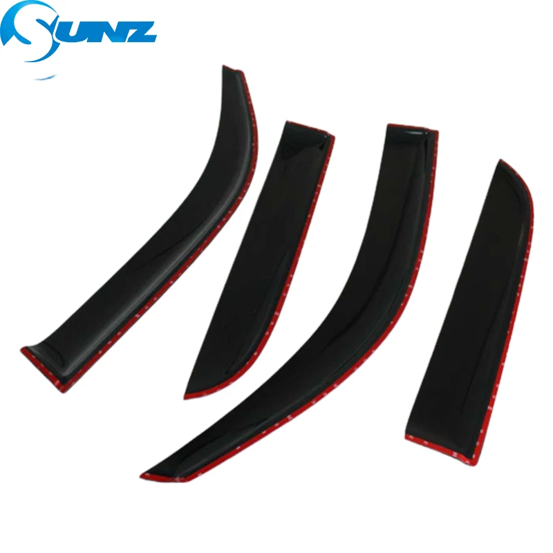 Window Visor For Toyota 4Runner 1996 1997 1998 2000 2001 2002 Wind Rain Sun Black Guard Deflector Vent Shade Shelter Protector