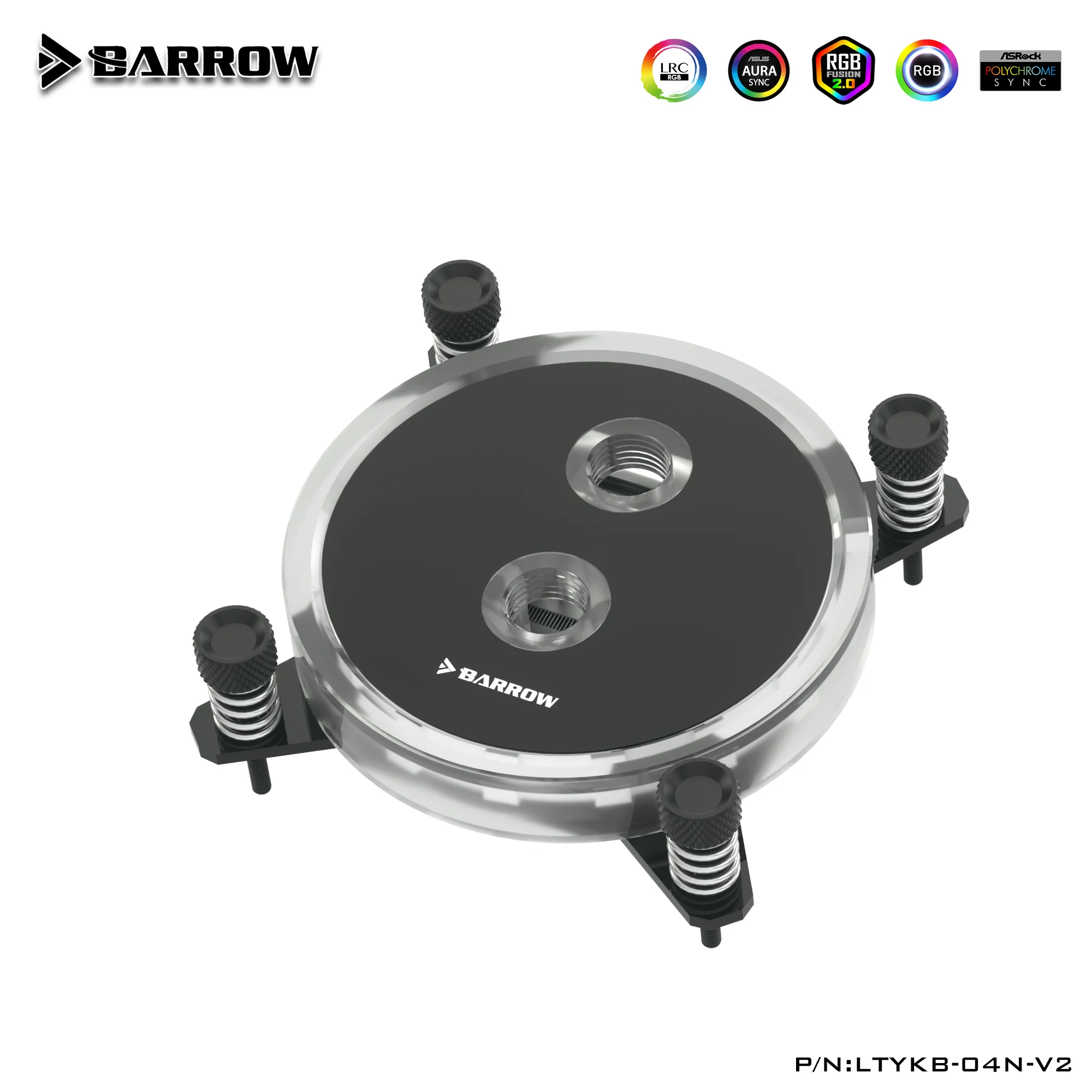 Barrow CPU Water Block use for Intel LGA 1150 1151 1155 1156 1200 1700 / AM3 AM4 / 2011 X99 X299 / Coper Radiator / Support AURA