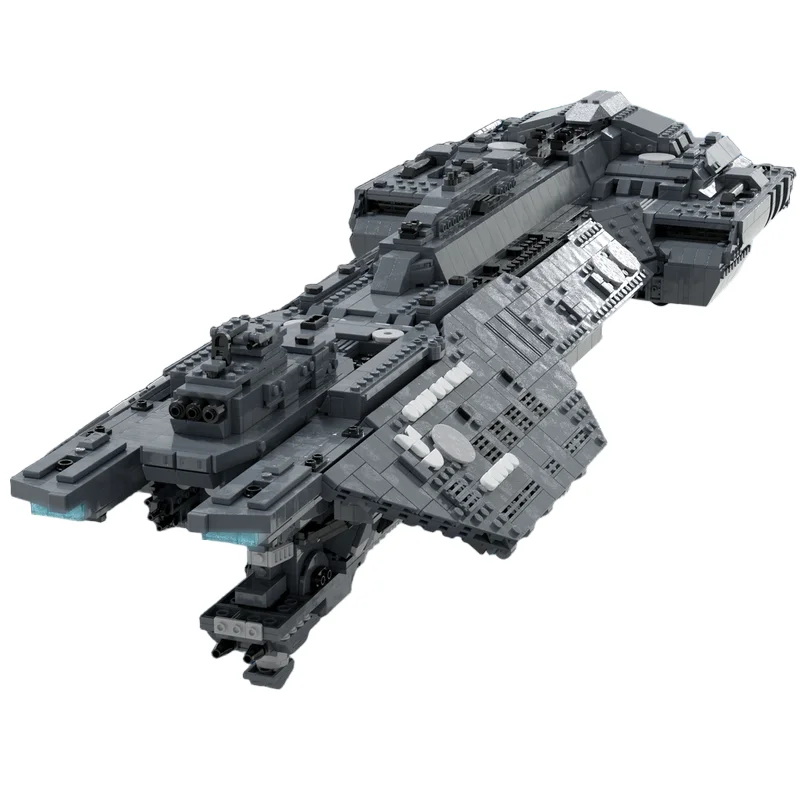 4523PCS MOC Space Exploration Unsc Spirit Fire Model Premium Display Assembly Building Blocks DIY Creative Gift Collectible Set