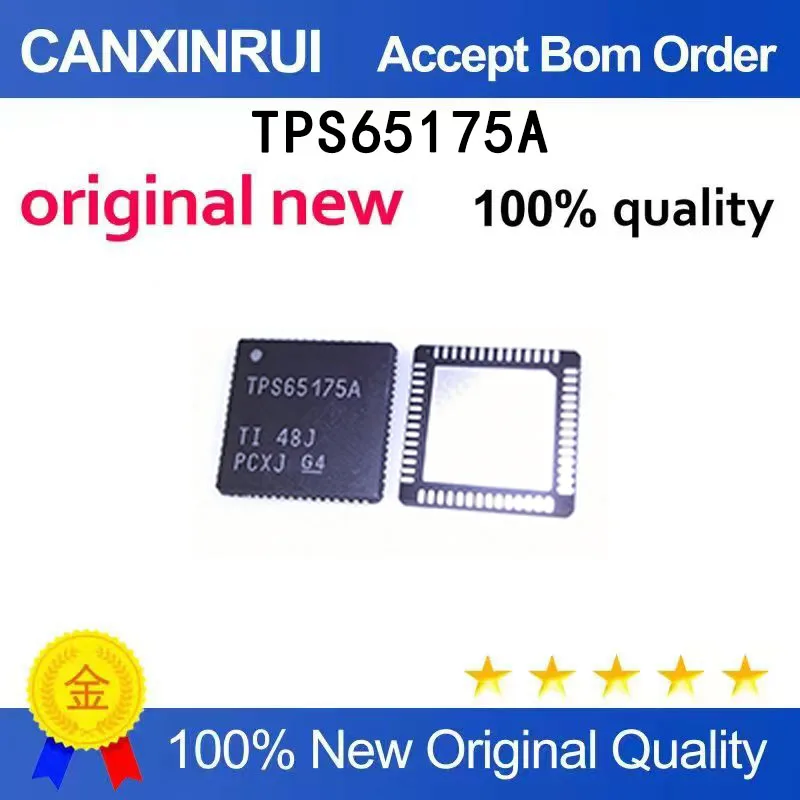 (5-100 pieces)New stock TPS65175A TPS65175ARSHR QFN