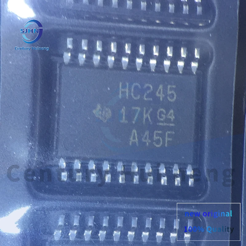 10PCS New Original HC245 SN74HC245DWR SN74HC245PWR Three-State Output Eight-Bus Transceiver Chip SOIC-20