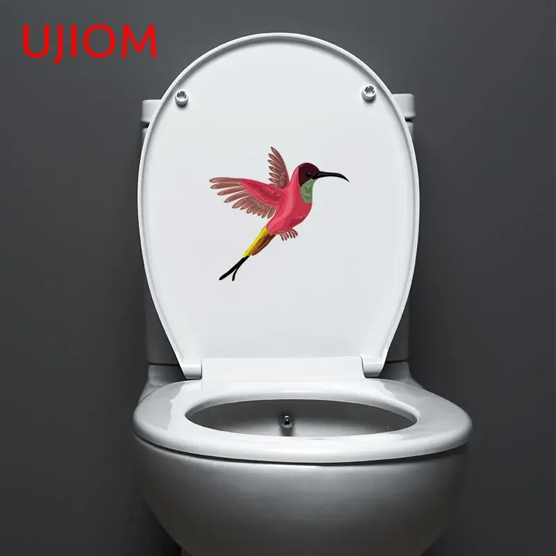 UJIOM Colibri Bird Door Wall Sticker Bedroom Decor Home Decoration Accessories for Living Room Waterproof Mural Art Decal