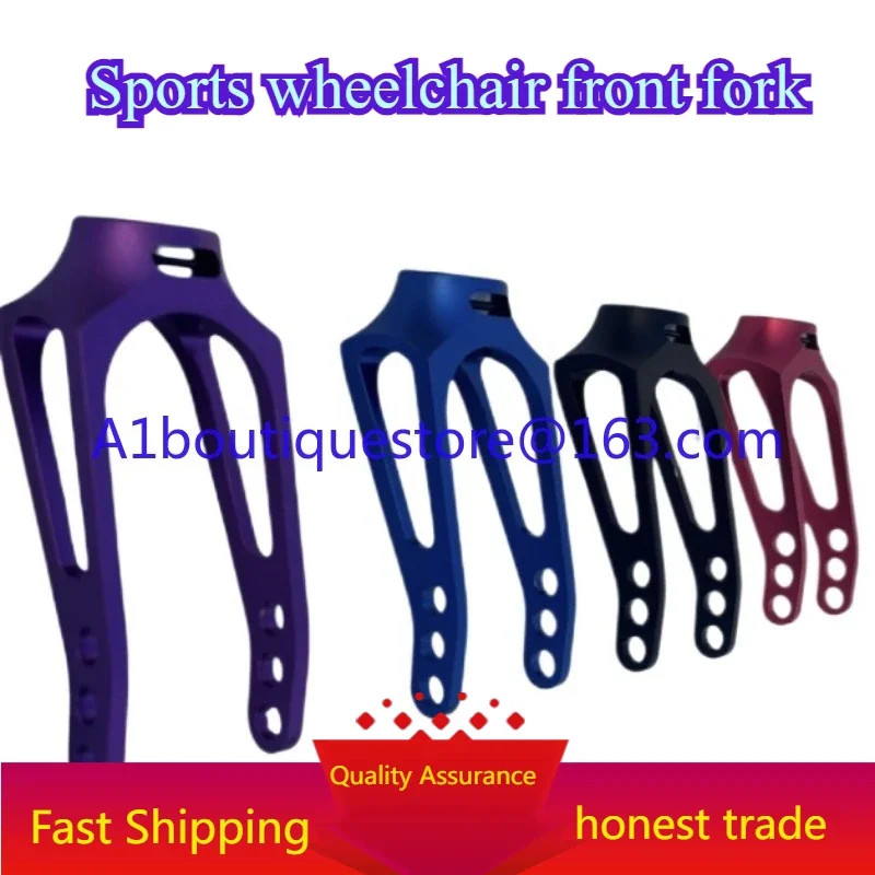 

Передняя вилка для спортивной инвалидной коляски, 4-дюймовая 5-дюймовая универсальная передняя вилка для инвалидной коляски, материал из алюминиевого сплава, аксессуары