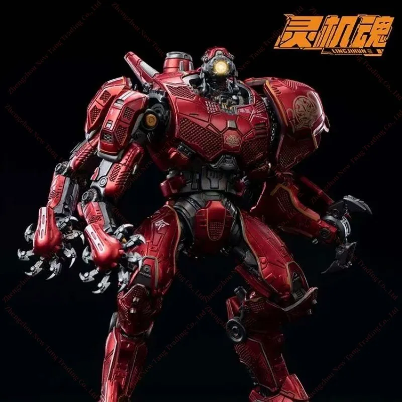 【In stock】 LING JIHUN Original Pacific Rim Gipsy Danger 8-inch 20CM LED Light Emitting Action Figures Toy Gift Collection