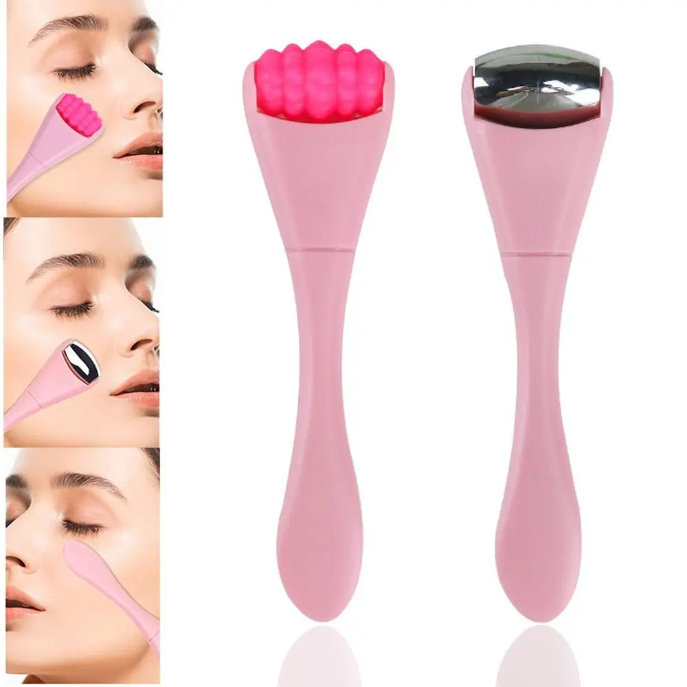 Home Use Anti Wrinkle Face Roller Mini Skin Care Tools Eye Massager Stick Face Skin Lifting Mask Spoon Women