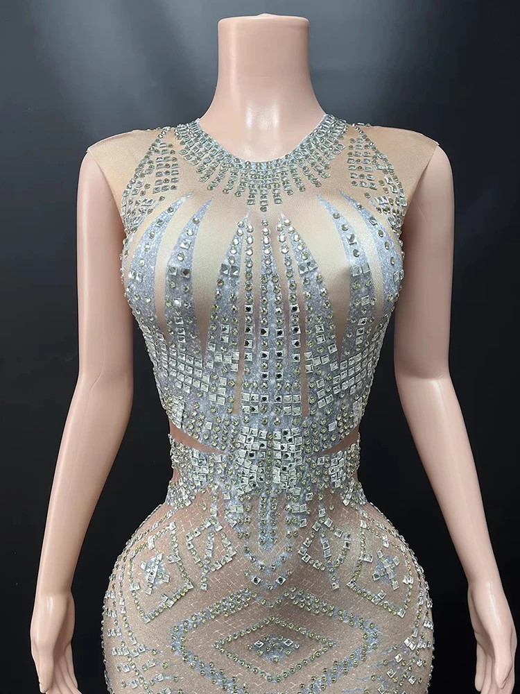 High Quality Hot Stamping Sexy Elastic Vest Dress 2025 New Fashion Custom Women'S Clothing