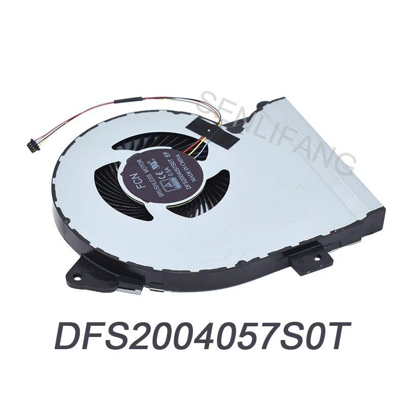 Brand New SA SC UV UA Fan DFS2004057S0T 5V 0.5A Four Wires Cooler Fan For ASUS VivoBook Max R541U D541S A541L F541UJ X541S