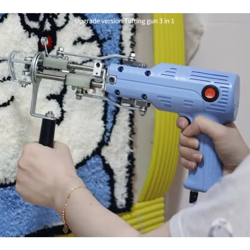 Macchina per la produzione di tappeti a mano Macchina per tessitura di tappeti per trapuntatura Macchina per trapuntatura a mano elettrica per mucchio tagliato a mano per tappeti