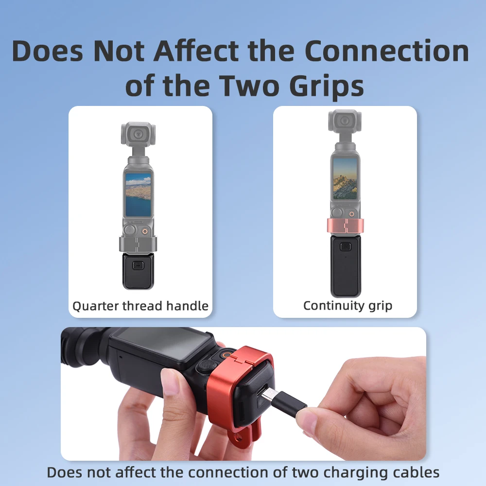 Dhji osmo Pocket 3用のflyweile拡張アダプターマウント、クイックリリース、固定フレームブラケット、カメラアクセサリー