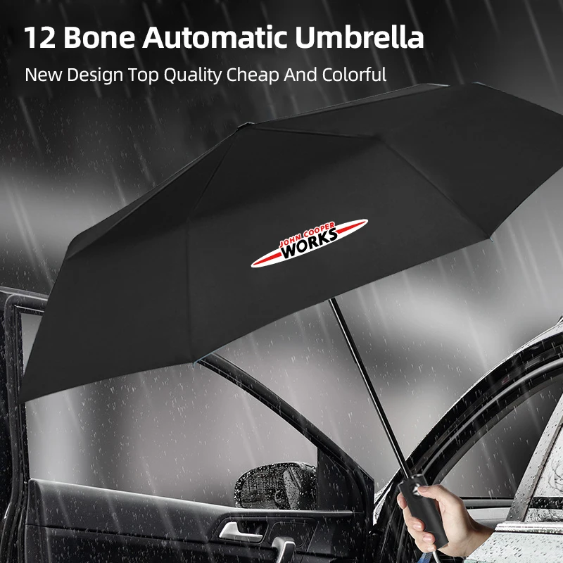 Автомобильный полностью автоматический складной зонт, солнцезащитные аксессуары для MINI WORKS Cooper R56 F50 F55 F56 R50 R53 R55 R57 R58 R59 R60 JCW