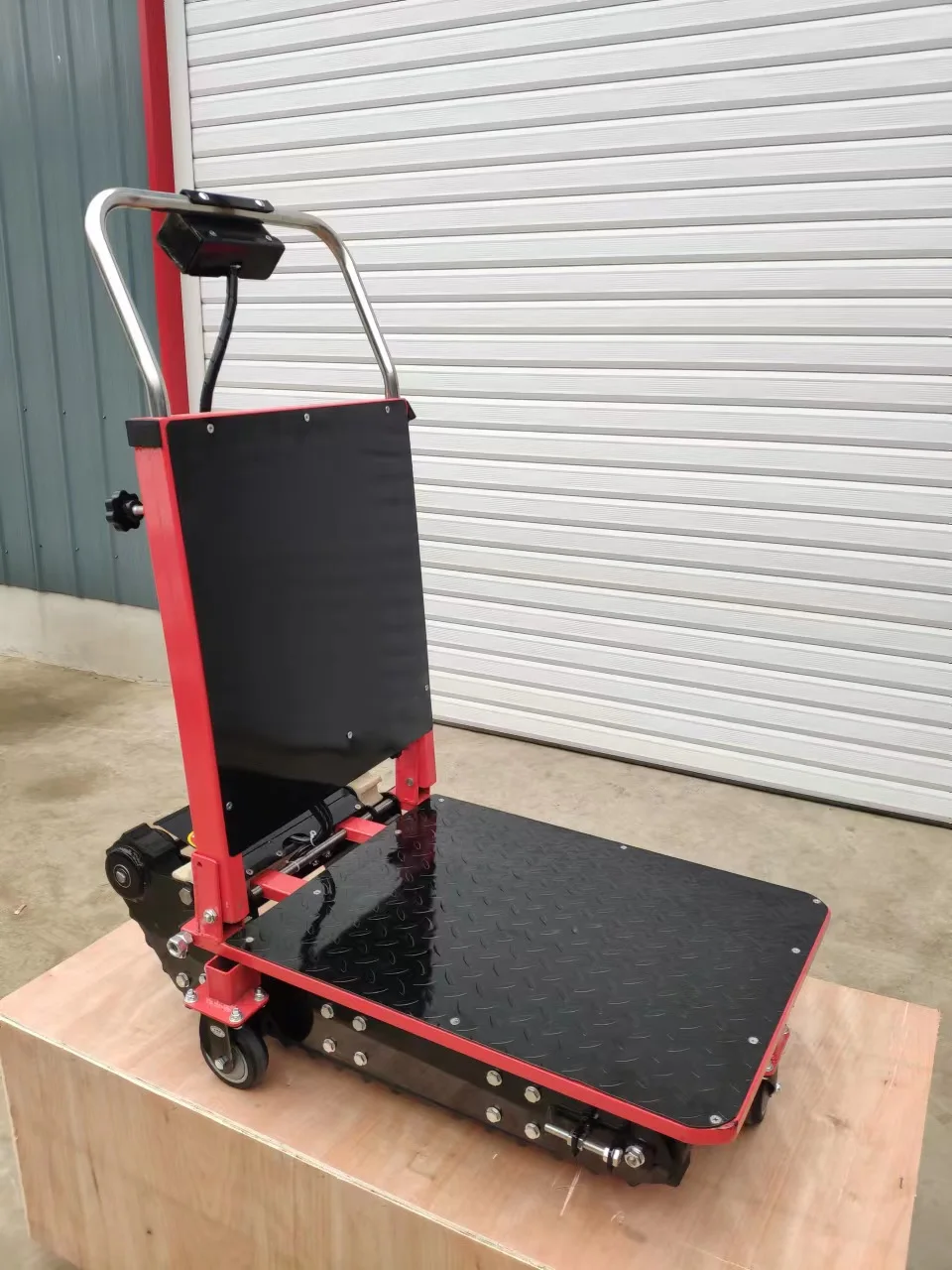 Factory Price 250KG Motorized Aluminium Stair Climber Electric Dolly For Up/Down Stairs Shopping Tools