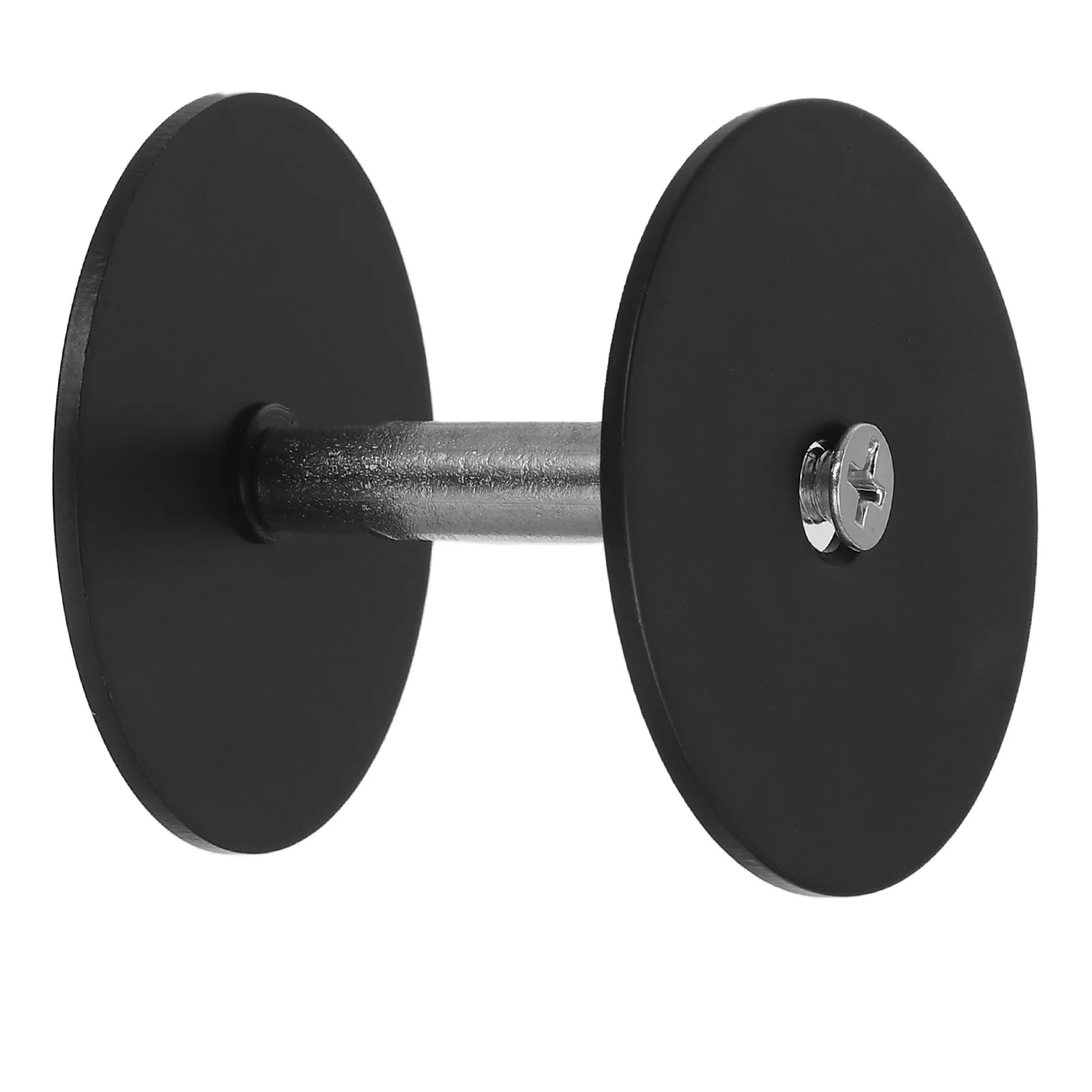 

1Set Stainless Steel Door Hole Cover Plate Corrosion Resistant Deadbolt Hole Filler Door Lock Plate 2Inch for Home Entry 35Mm