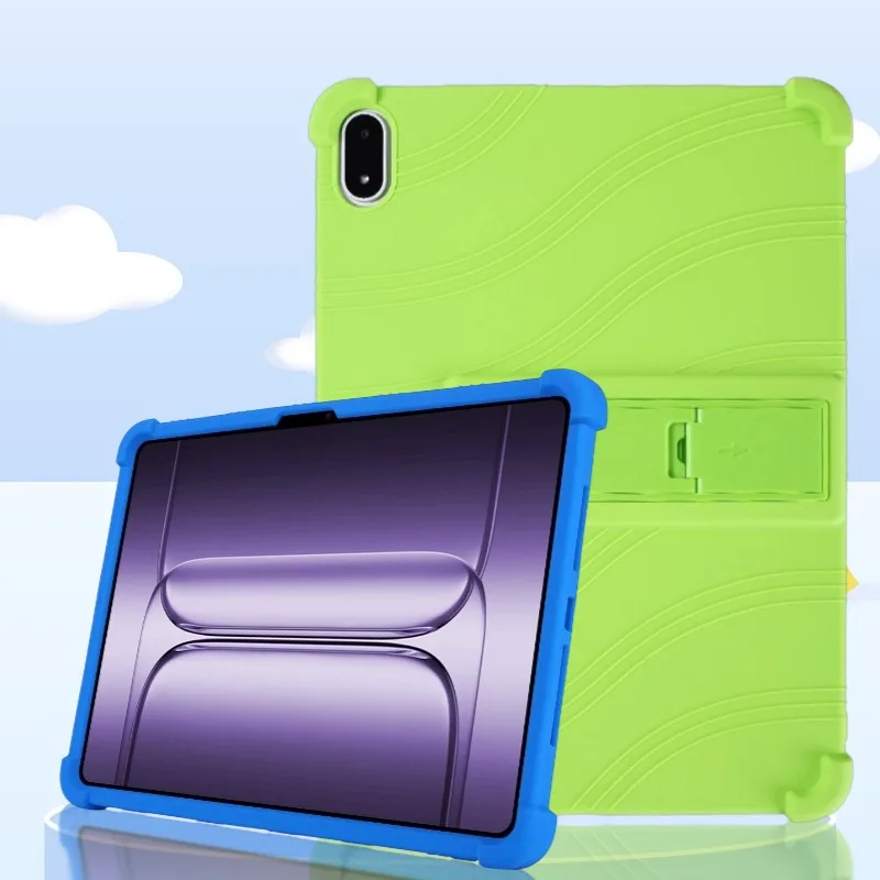 

Soft Silicone Kids Safe Case for OnePlus Pad Lite 2025 11" 2 Pro 3 13.2" 12.1" Go 11.61" Adjustable Stand Cover Shockproof Shell