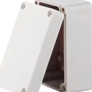 White ABS Plastic IP65 Waterproof Junction Box 100x68x50mm Outdoor Electrical Enclosure Screw Cable Terminal Case