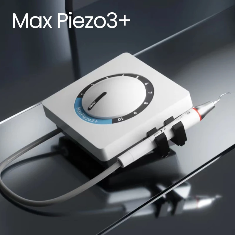 Refine Max's Piezo3+ LED Ultrasonic Scaler is a Handheld Device That Safely Cleans Away Dental Calculus Plaque Stains From Teeth