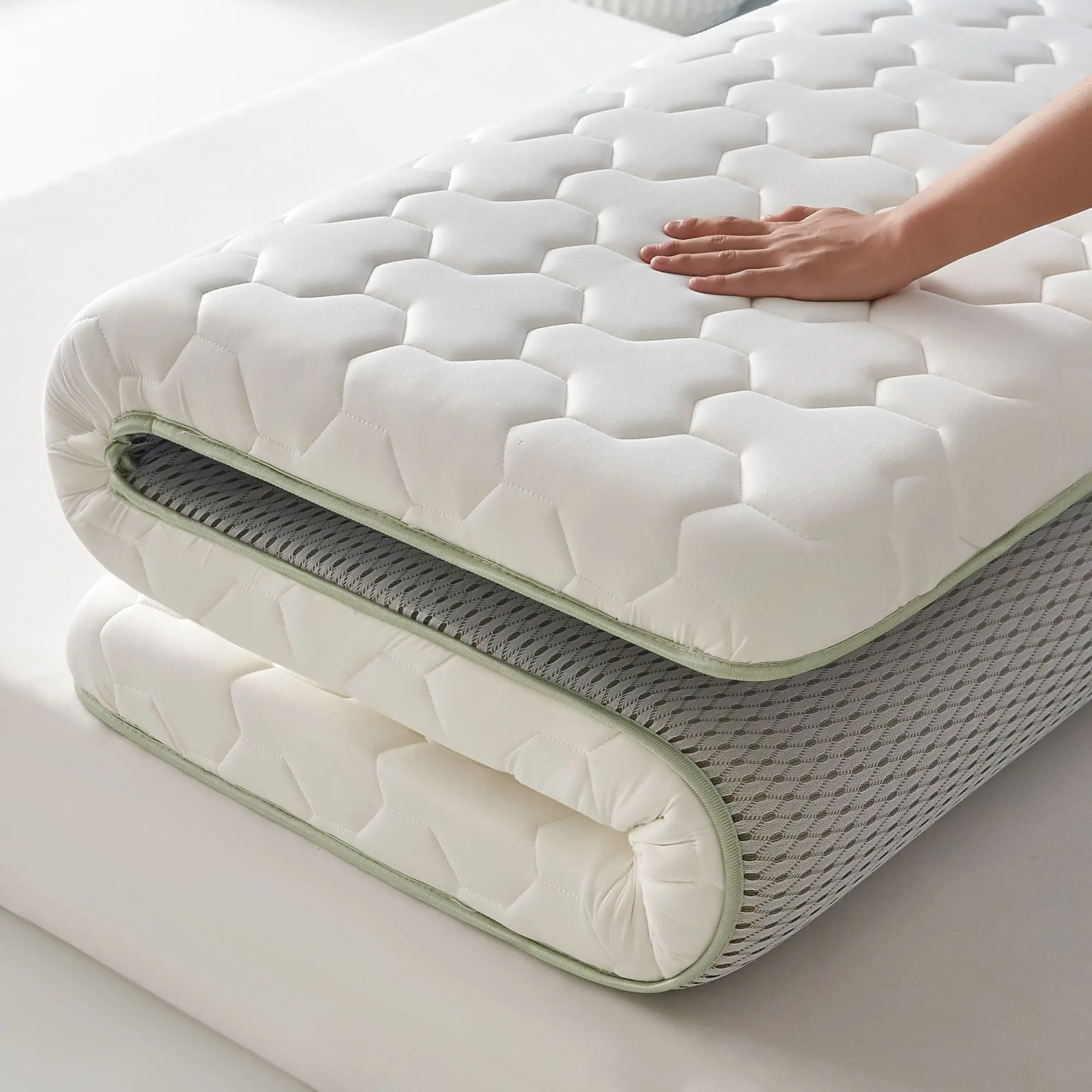 Latex Compression Foam Mattress Cover Household Bedroom Upholstered Tatami Dormitory Student Single Rental