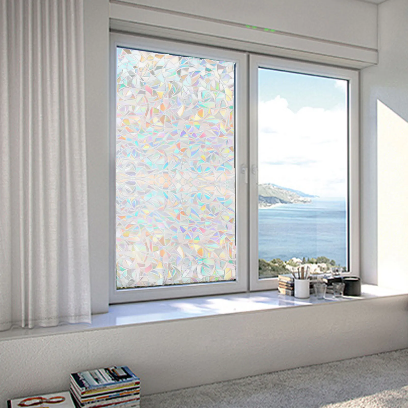 Electrostatic PVC Film Ful Glass Stickers Transparent Backing Film Film Ful Glass Stickers Privacy Sunlight Film