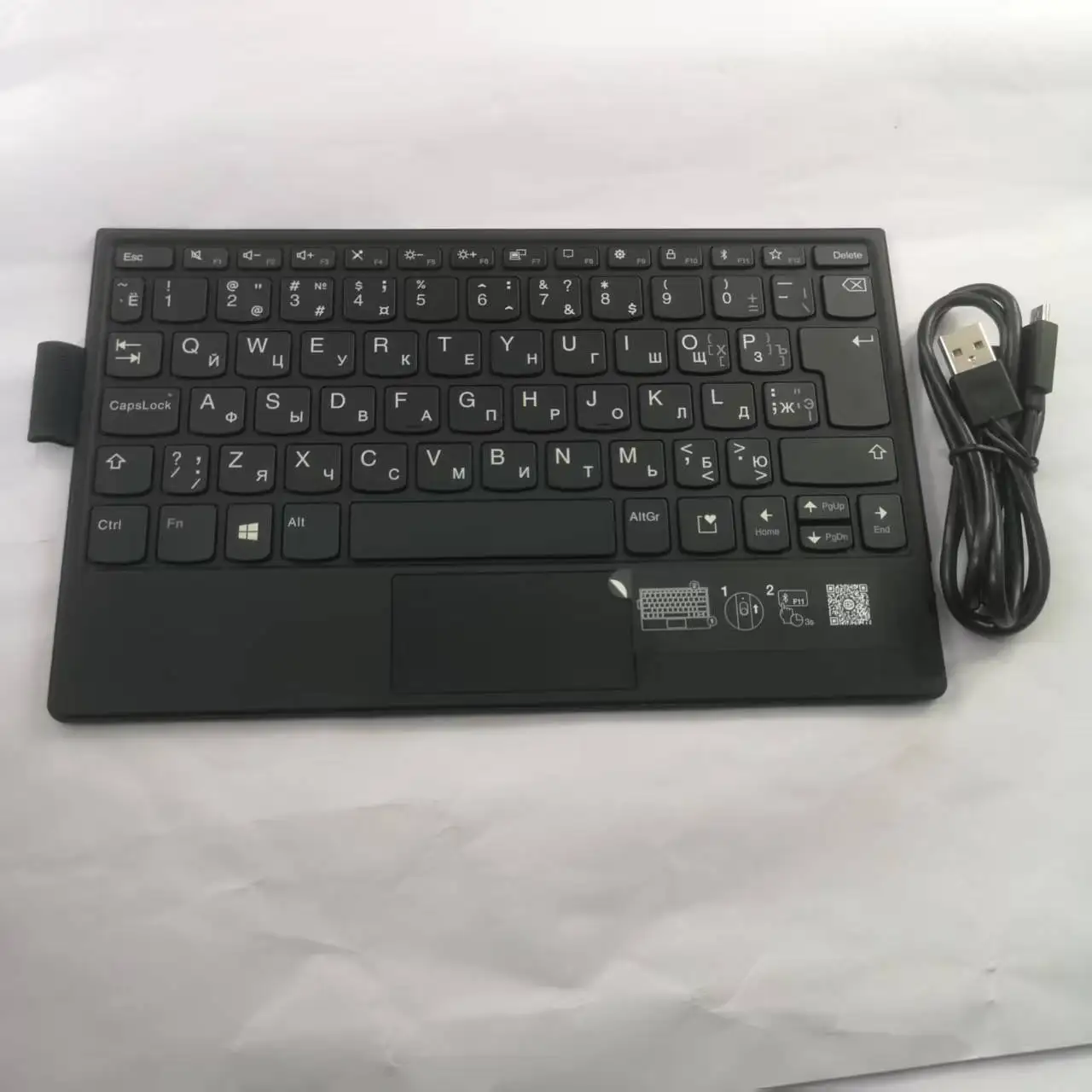 

New Keyboard for Lenovo Thinkpad X1 Fold Tablet pc Bluetooth Mini Keyboard Original KT008 Russian