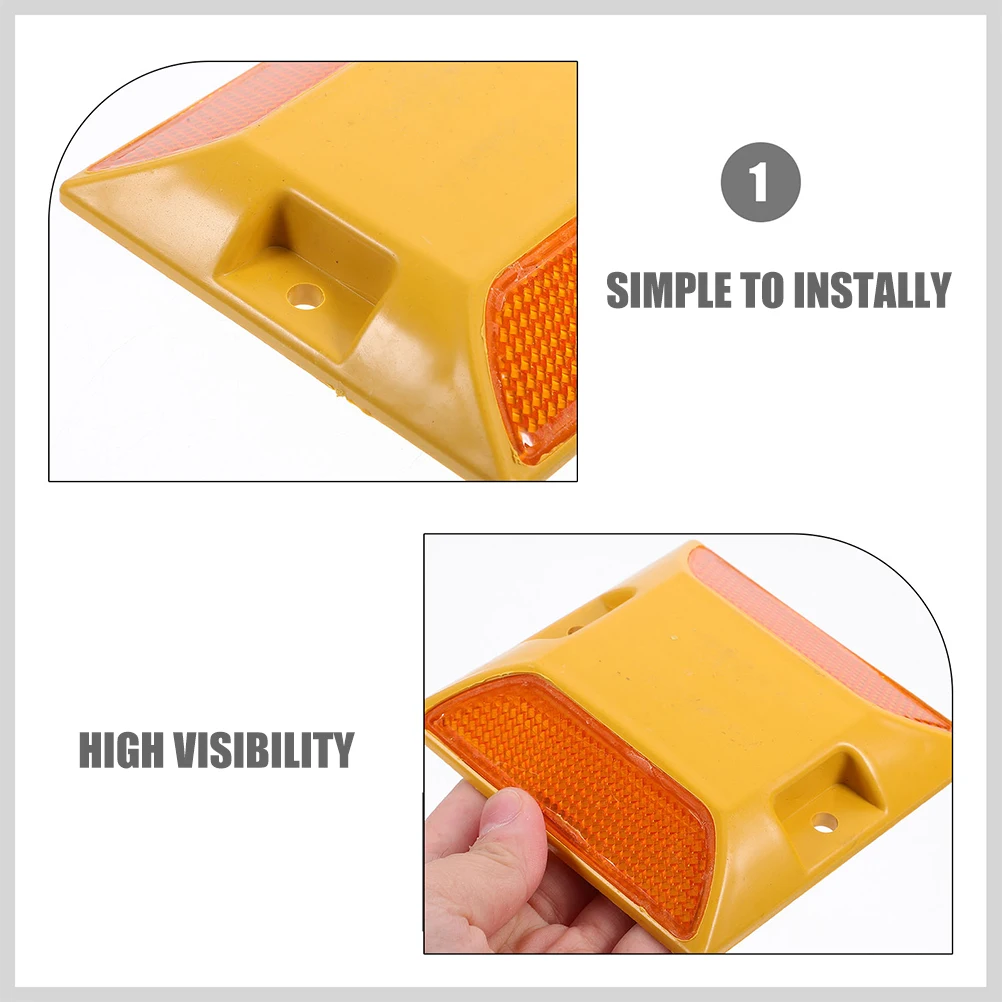 علامات الرصيف العاكسة من Delineators لعلامات الرصيف العاكسة للسلامة على الطرق السريعة