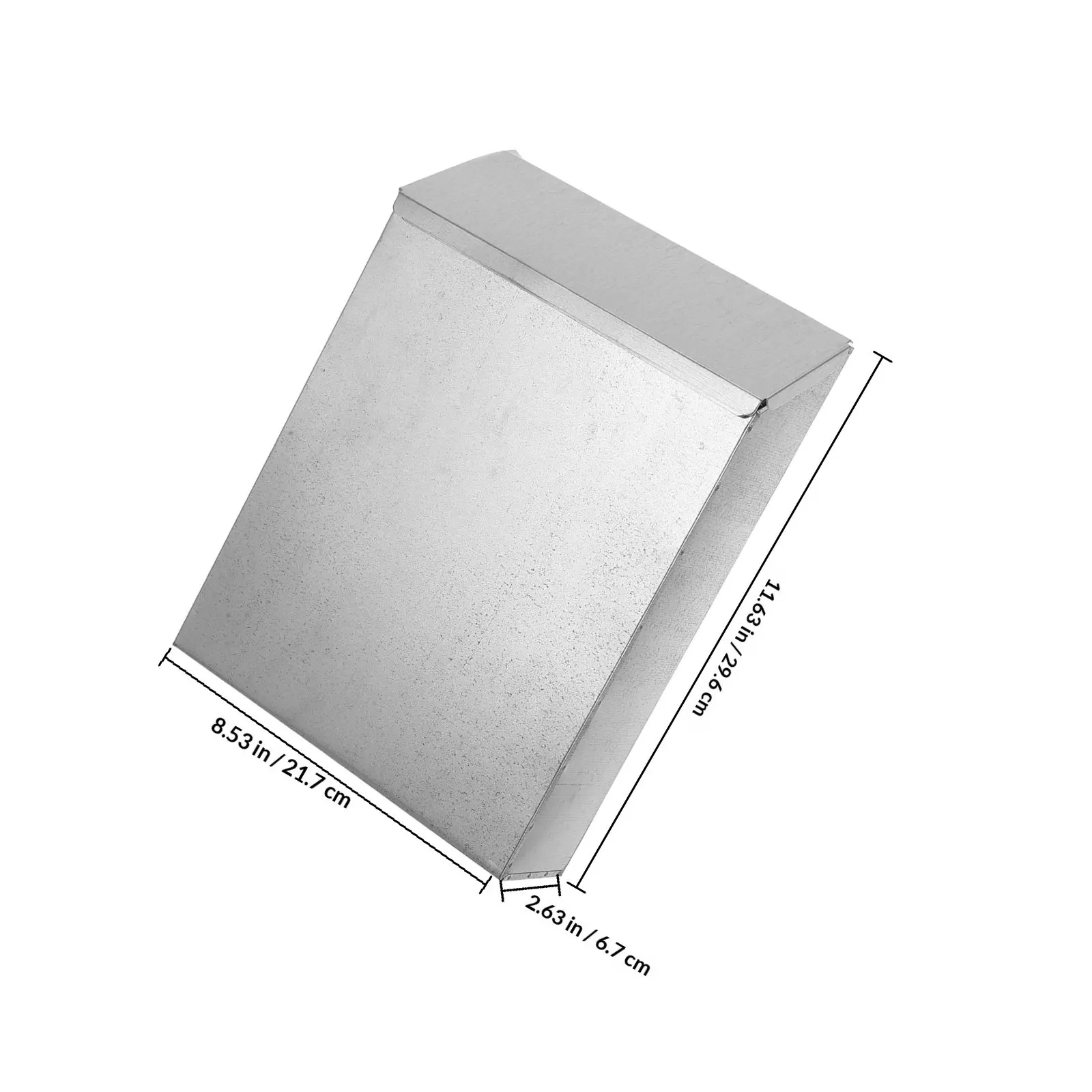 Lockable Vintage Iron Suggestion Box Wall Mounted Secure Confidential Feedback Box for Classroom Office Garden Outdoor Wall