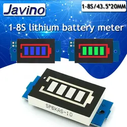 1-7S 18650 Li-po Li-ion Lithium Battery Packs Battery Capacity Indicator Meter Power Level Tester Module Display Board Panel