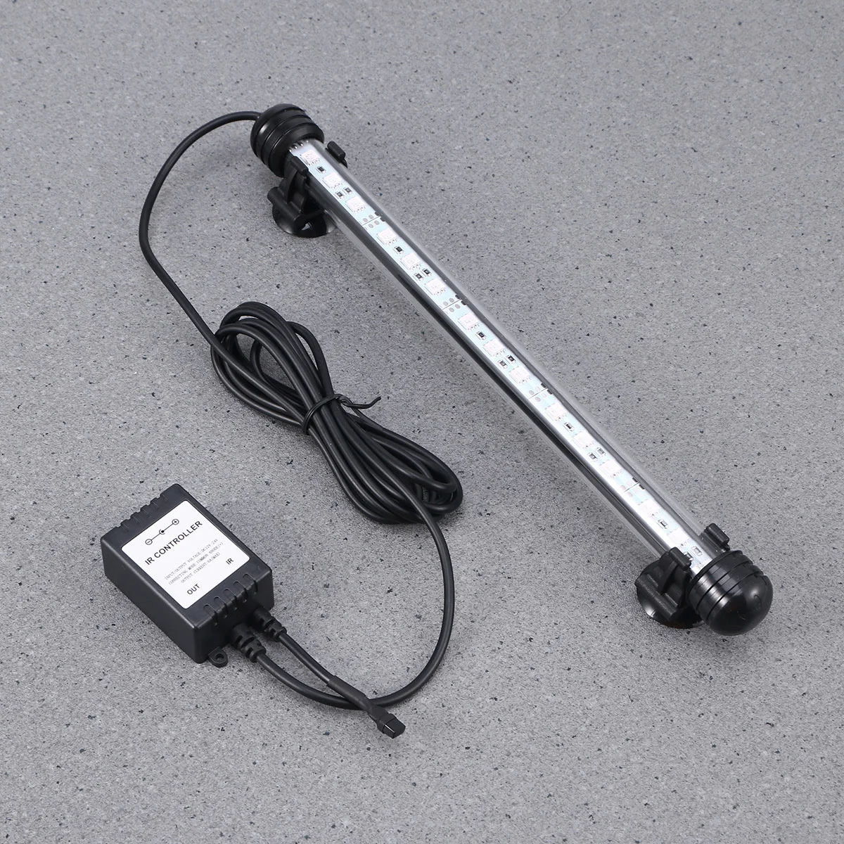 

LED Aquarium Light Fish Tank Light Color Changing Submersible Underwater Crystal Glass LEDs Lights With 28cm (EU Plug)