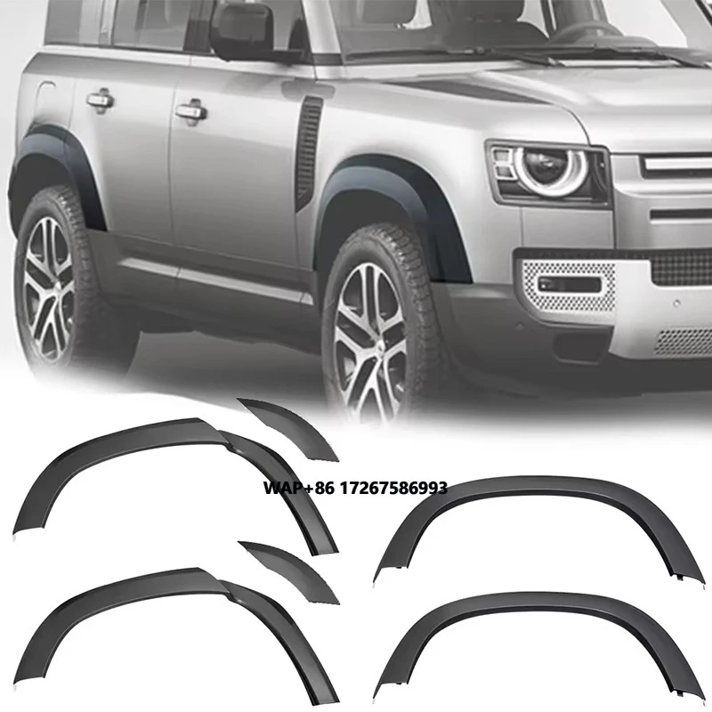 

Car Accessories Alloy Wheel Gloss Black Forged Widen the Wheel Arch for LR Defender Wheel Eyebrow110 2020+