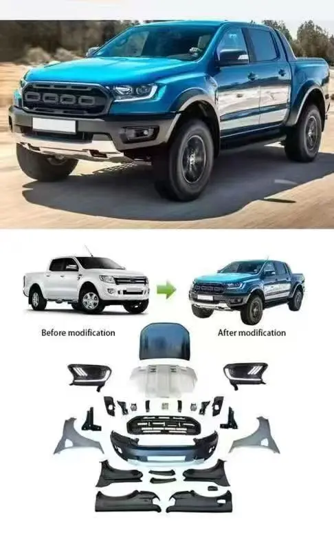 

Старая модель Ranger T6, модифицированная новая модель