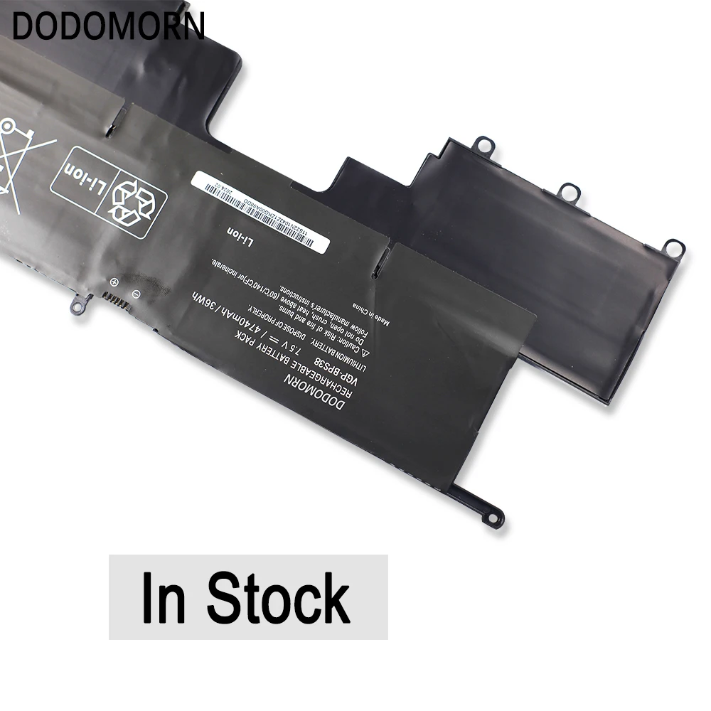 Imagem -05 - Dodomorn Vgp-bps38 Bateria do Portátil para Sony Vaio Pro 13 Svp1321bpxb Svp13216pg Svp132200c Svp13218sc Svd13218scw Svp132a17t 36wh